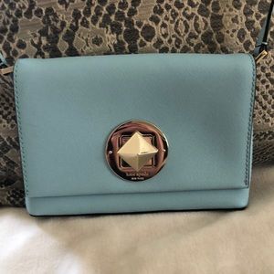 Kate Spade Robin Egg blue Crossbody EUC